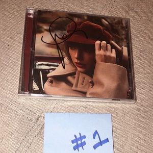 SOLD Signed and Sealed Red (Taylor’s Version) CD!